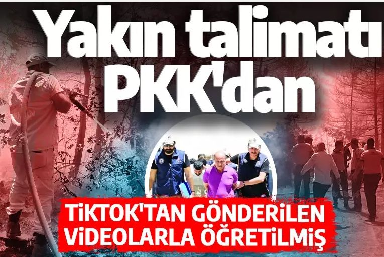 Sülfürik asitle ormanı yakın talimatı TikTok'tan! PKK'nın kirli ağı deşifre oldu