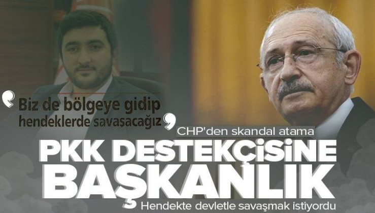 PKK'ya destek veren Kenan Otlu CHP'nin Maltepe İlçe Başkanı seçildi
