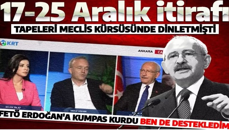 Tapeleri meclis kürsüsünde dinletmişti! Kılıçdaroğlu'ndan 17/25 Aralık itirafı: Erdoğan'a 'deepfake' ile kayıt yapıldı!