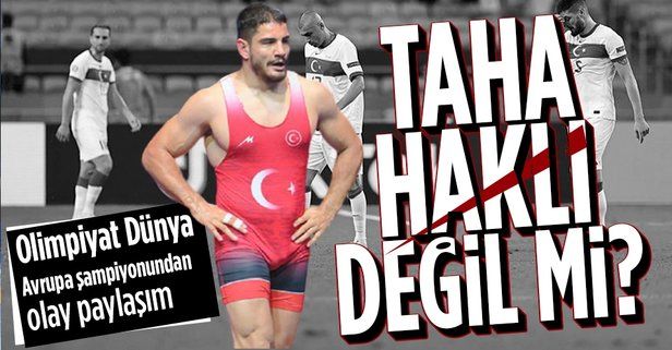 Olimpiyat Dünya ve Avrupa şampiyonu Taha Akgül