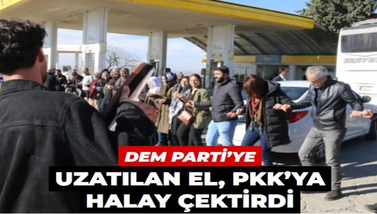 DEM Parti’ye uzatılan el, PKK’ya halay çektirdi