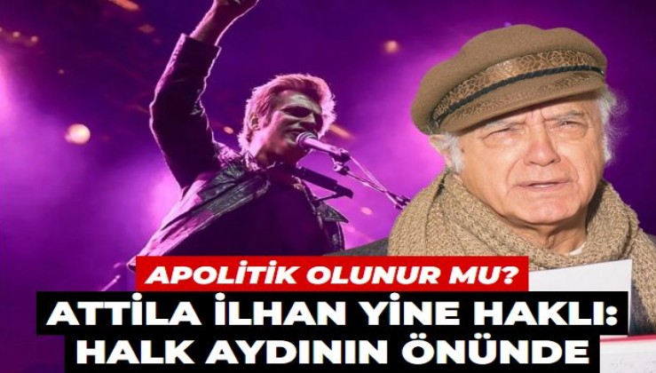 Teoman’ın çıkışı aydın tartışmasını yeniden açtı... Halk aydının önünde