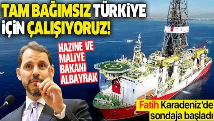 Berat Albayrak: Tam bağımsız Türkiye için çalışıyoruz