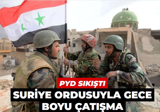 Deyrezor'da PKK için zor günler... Suriye Ordusu ve PKK/YPG gece boyunca çatıştı! Aşiretler isyan etmişti