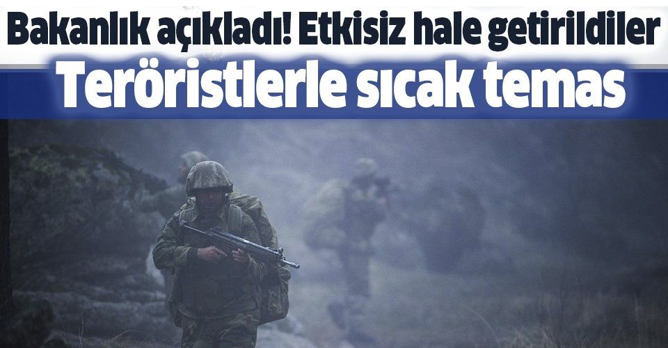 Son dakika: Pençe3 harekatında 4 PKK'lı terörist etkisiz hale getirildi.