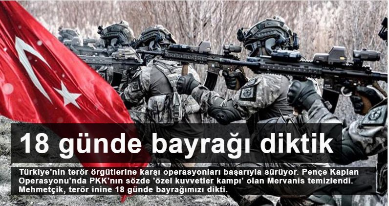 SICAK GELİŞME: PKK'nın sözde ‘özel kuvvetler kampı' temizlendi