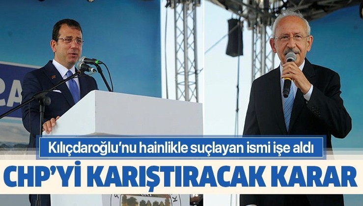Ekrem İmamoğlu'ndan tartışma yaratacak karar! Kemal Kılıçdaroğlu'nu vatan hainliği ile suçlayan ismi işe aldı!.