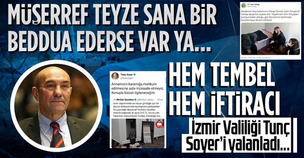 İzmir Valiliği, Tunç Soyer’in paylaştığı depremzedenin elektriğinin kesildiğine yönelik haberin yalan olduğunu duyurdu