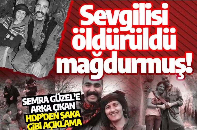 HDP'nin Semra Güzel açıklaması yok artık dedirtti: Sevdiğini kaybetti mağdur oldu