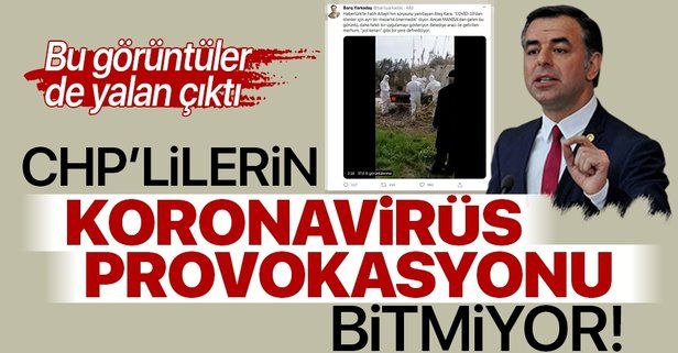 HDPYCHP'li Barış Yarkadaş'ın koronavirüs provokasyonuna Manisa Valiliğinden yalanlama.