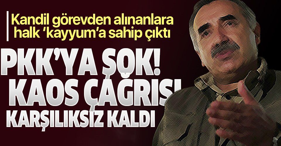 "Kayyum" kararı sonrası sokak çağrısı yapan Murat Karayılan'a şok!.