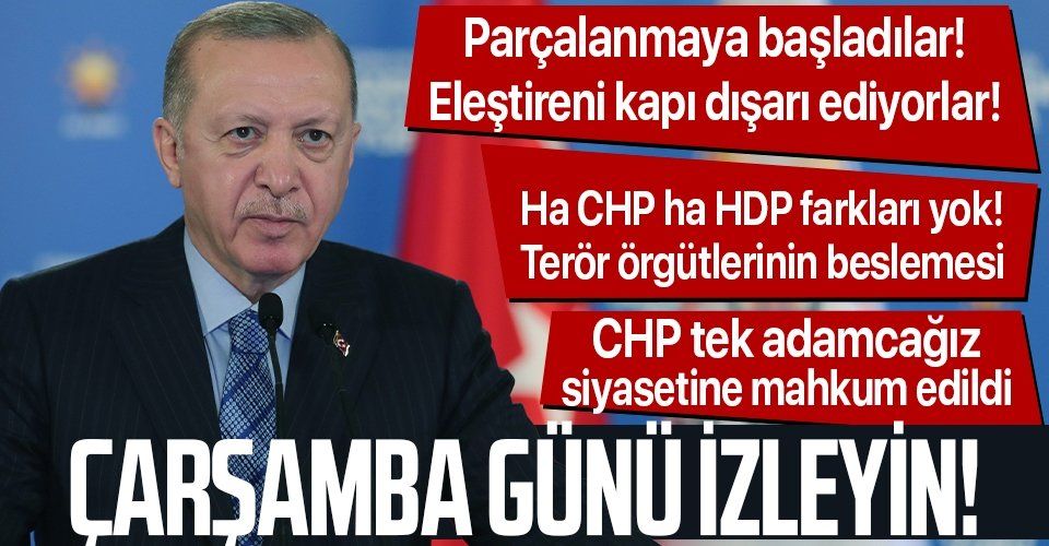 Erdoğan Çarşamba gününe işaret etti: Sizlere birçok güzellikleri duyuracağım
