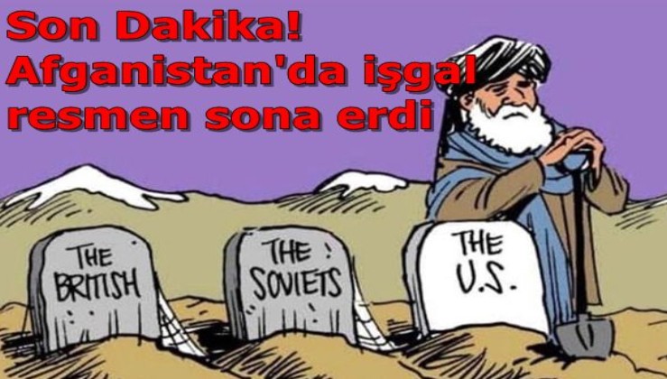 Son Dakika! Afganistan'da işgal sona erdi