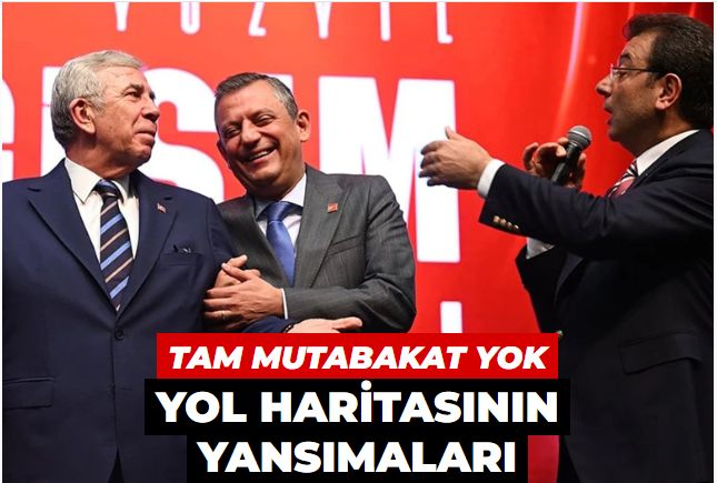 Yol haritasının yansımaları: Tam mutabakat yok