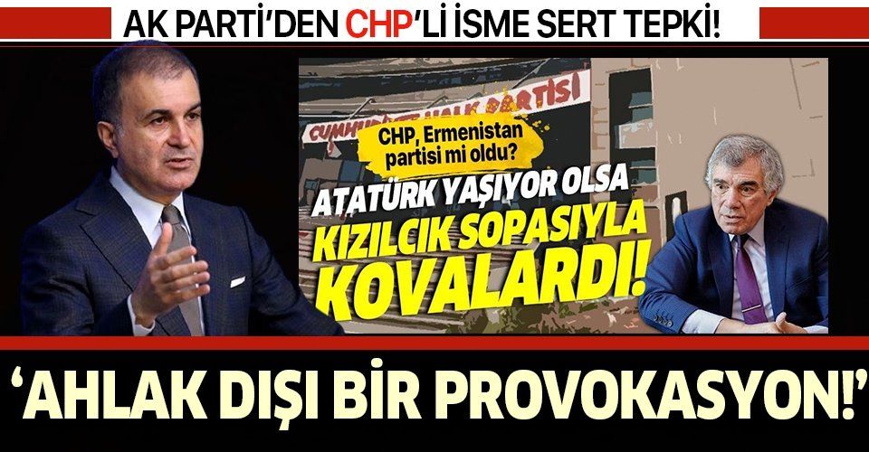 AK Parti'den CHP'nin iftirasına sert tepki: Türkiye karşıtı ahlak dışı bir provokasyondur