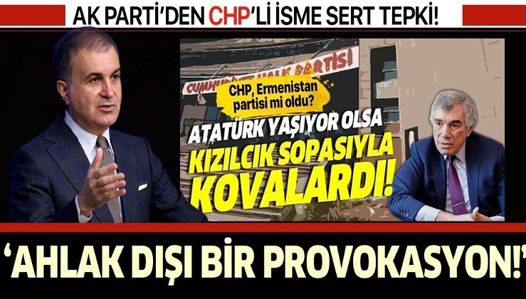 AK Parti'den CHP'nin iftirasına sert tepki: Türkiye karşıtı ahlak dışı bir provokasyondur