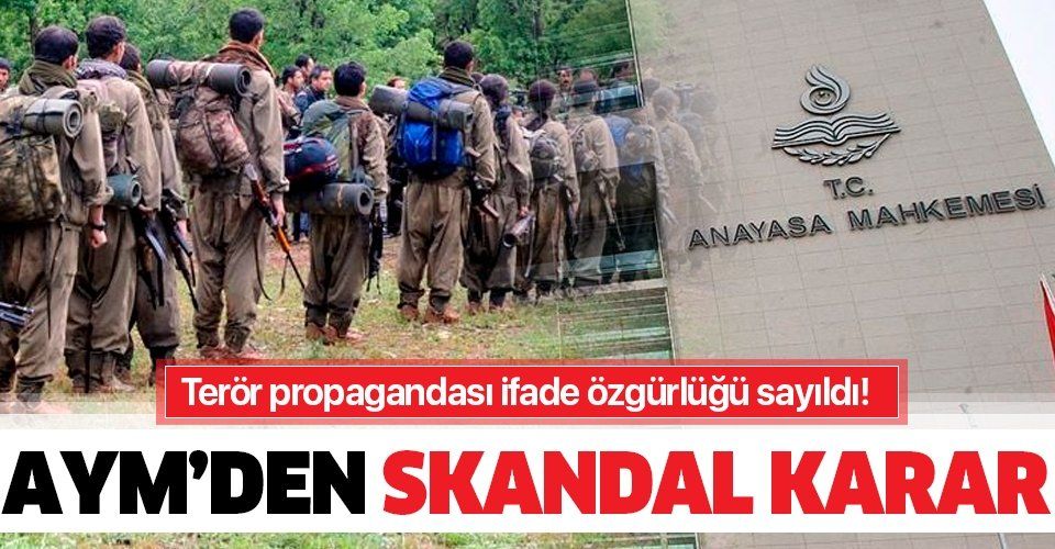 PKK liderini övmek ifade özgürlüğü sayıldı