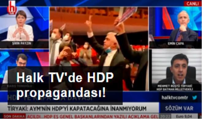 Halk TV, HDP'ye sahip çıktı!