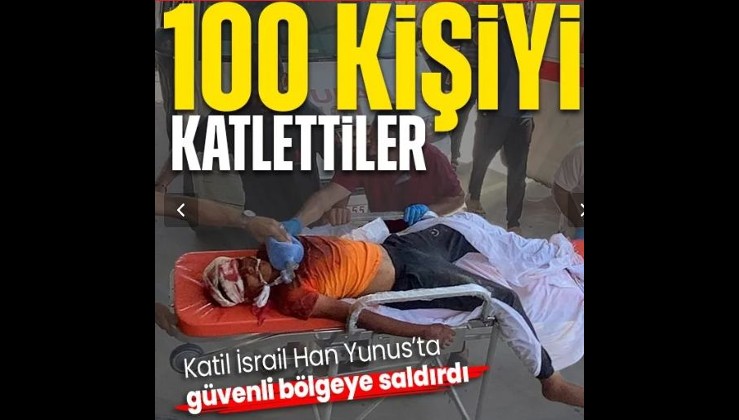 İsrail'den Gazze'de bir katliam daha! Güvenli olduğunu iddia ettikleri bölgeye alçak saldırı: Çok sayıda Filistinli hayatını kaybetti