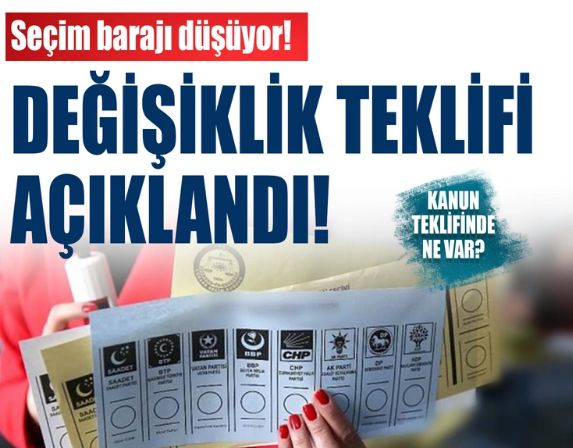 AK Partili Yazıcı: Seçim barajının yüzde 7'ye indirilmesini teklif ettik