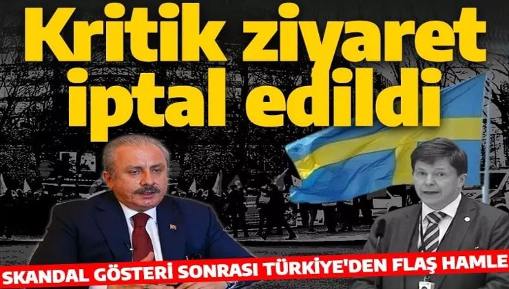 İsveç'teki skandal gösteri sonrası Türkiye'den flaş karar