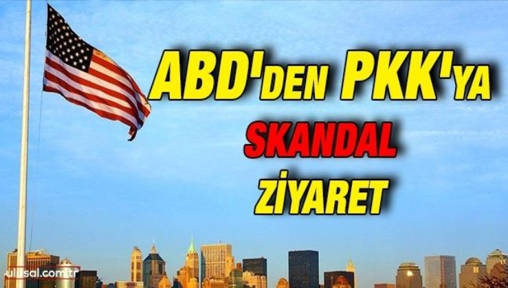 ABD'den PKK'ya skandal ziyaret: ABD'li generaller Öcalan'ın "manevi oğlu" PKK'lı Şahin ile görüştü