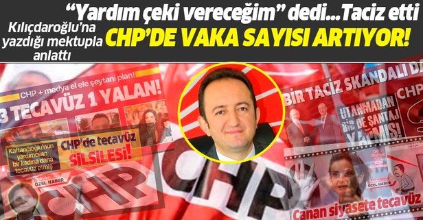 CHP'de bir taciz iddiası daha! CHP Konya İl Başkanı Barış Bektaş parti üyesi olan bir kişinin kızını ofisinde taciz etti