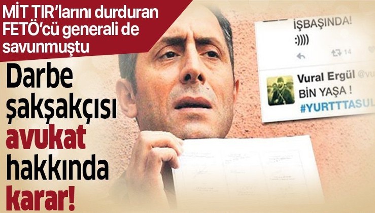 15 Temmuz gecesi darbecileri alkışlayan avukat Vural Ergül'e 3 yıl 45 gün ceza