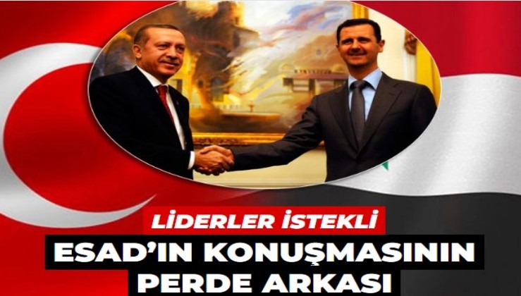 Esad’ın konuşmasının perde arkası: Liderler istekli