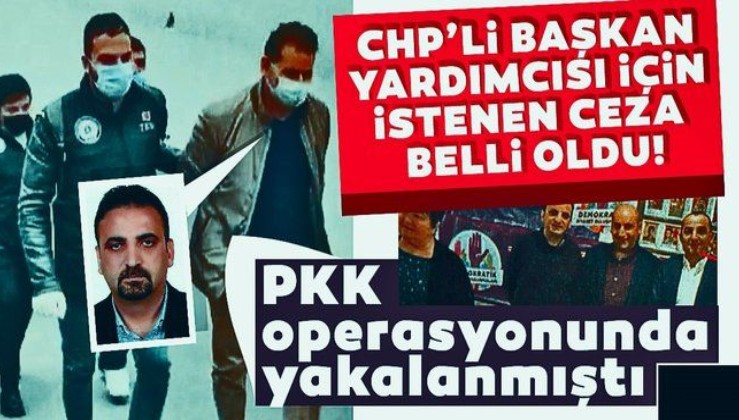 PKK operasyonunda yakalanan Şişli Belediye Başkan Yardımcısı Cihan Yavuz için istenen ceza belli oldu