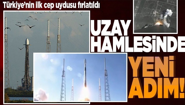 Türkiye'nin ilk mini uydusu Grizu-263 uzaya fırlatıldı
