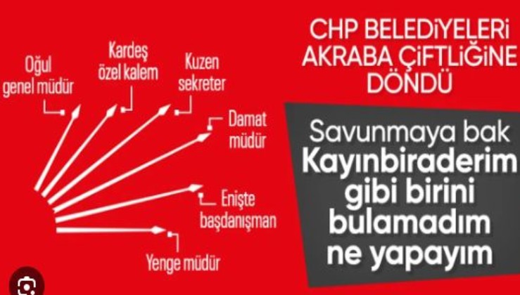 CHP'nin DEM'li Başkanı Özer'den torpilli atama! Kayınbiraderini müdür yaptı, bu sözlerle savundu...