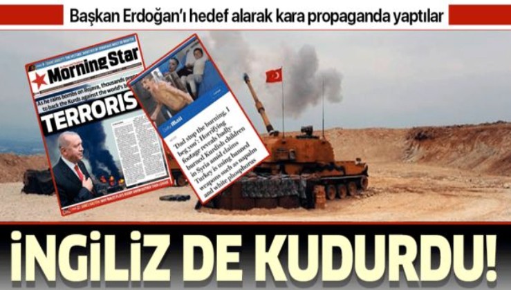 İngiliz de kudurdu! Türkiye’yi hedef alarak kara propaganda yaptılar….