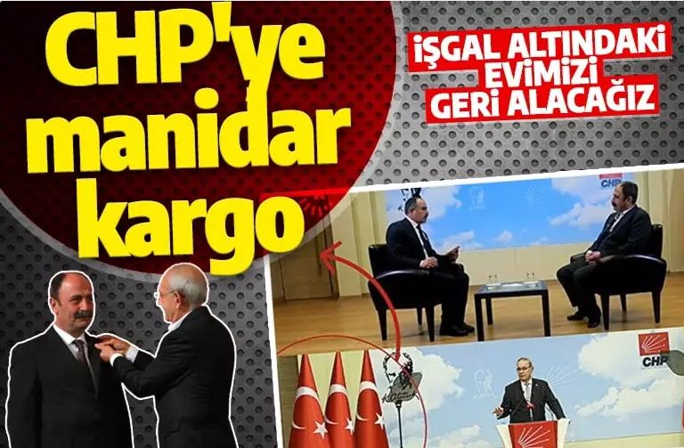 Memleket Partisi'nden CHP Genel Merkezi'ne manidar kargo: İşgal altındaki evimizi geri alacağız