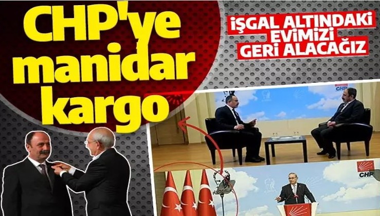 Memleket Partisi'nden CHP Genel Merkezi'ne manidar kargo: İşgal altındaki evimizi geri alacağız