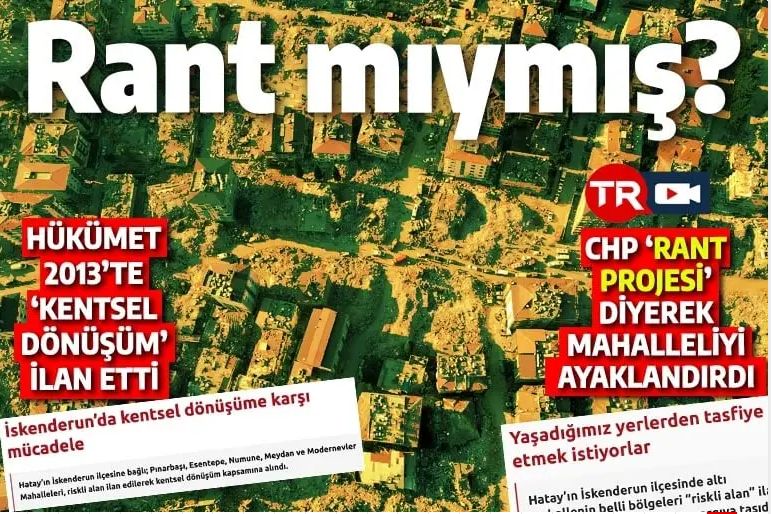 Bizi tasfiye etmek istiyorlar diyen mahalleli CHP'nin oyununa geldi: Hükümet 'riskli bölge' ilan etmişti
