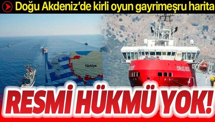 Yunanistan ve GKRY, Sevilla haritasıyla Türkiye'yi Antalya Körfezi'ne hapsetmeye çalışıyor