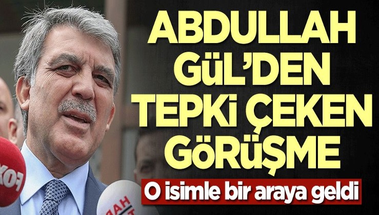 Kavala bildirisine imza atan büyükelçi soluğu Abdullah Gül'ün yanında aldı