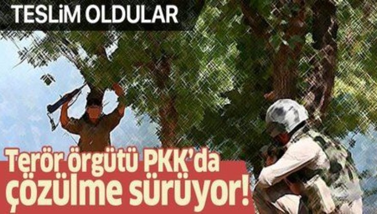 PKK'da çözülme sürüyor!