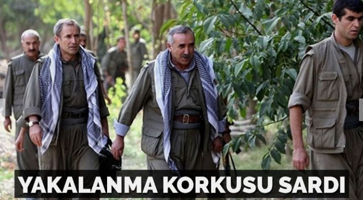 Terör örgütü PKK elebaşlarını yakalanma korkusu sardı
