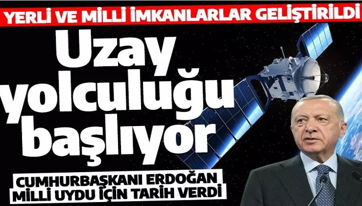 Son dakika: Erdoğan duyurdu! İMECE 11 Nisan'da uzaydaki yörüngesine fırlatılacak