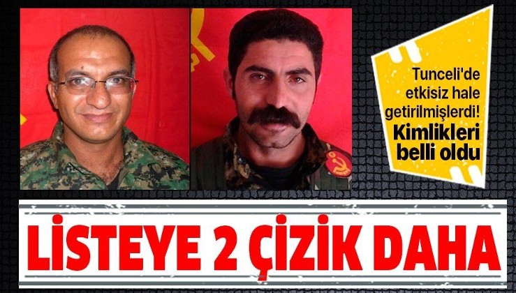 Son dakika: Tunceli'de etkisiz hale getirilen 2 terörist, MLKP'nin Türkiye sorumluları çıktı.