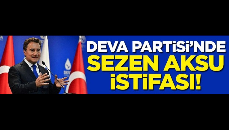 DEVA Partisi'nde Sezen Aksu istifası!