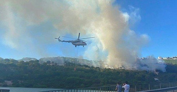 Maltepe'deki orman yangınında DHKPC ve PKK izi! 1 kişi gözaltına alındı...