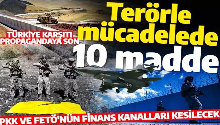 PKK ve FETÖ'nün finans kanalları kesilecek
