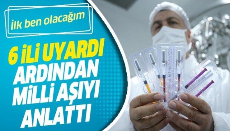 Sağlık Bakanı Fahrettin Koca, 6 ilimizi uyardı ve milli aşımız hakkında flaş açıklamalarda bulundu