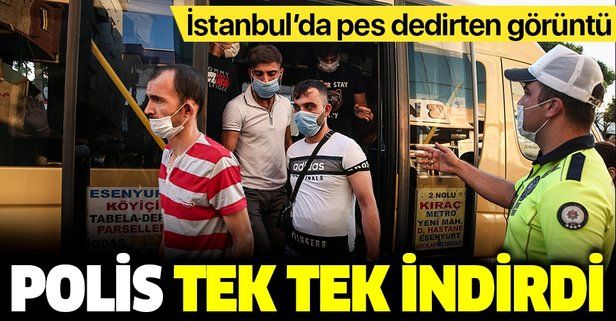 Son dakika: İstanbul'da tıka basa dolu otobüsler pes dedirtti