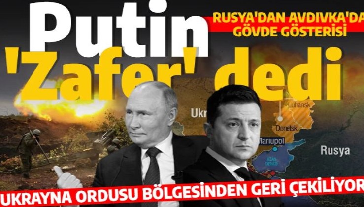 NATO yenildi: Zelenski açıkladı: Ukrayna Bakhmut'tan çekiliyor! Putin zafer ilan etti!