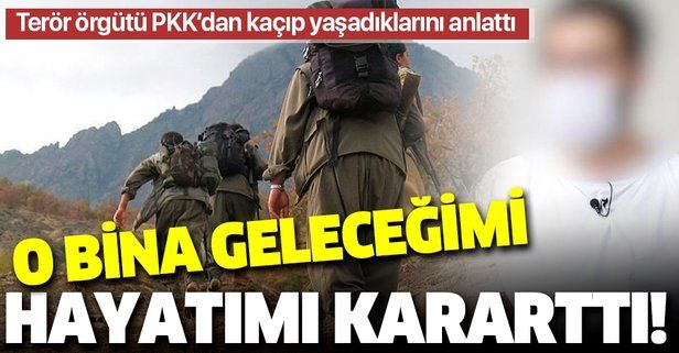 Son dakika: Terör örgütü PKK'dan kaçıp teslim olan kişi yaşadıklarını anlattı: Şimdiki aklım olsa önünden geçmezdim