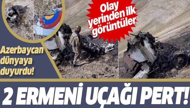 Son dakika: Ermenistan'a ait iki Su-25 savaş uçağı düştü!